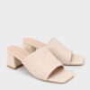Dép cao gót quai bản to - GC5B0097