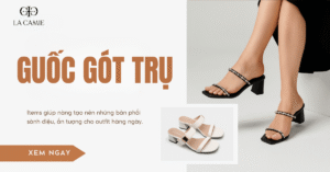 guốc gót trụ