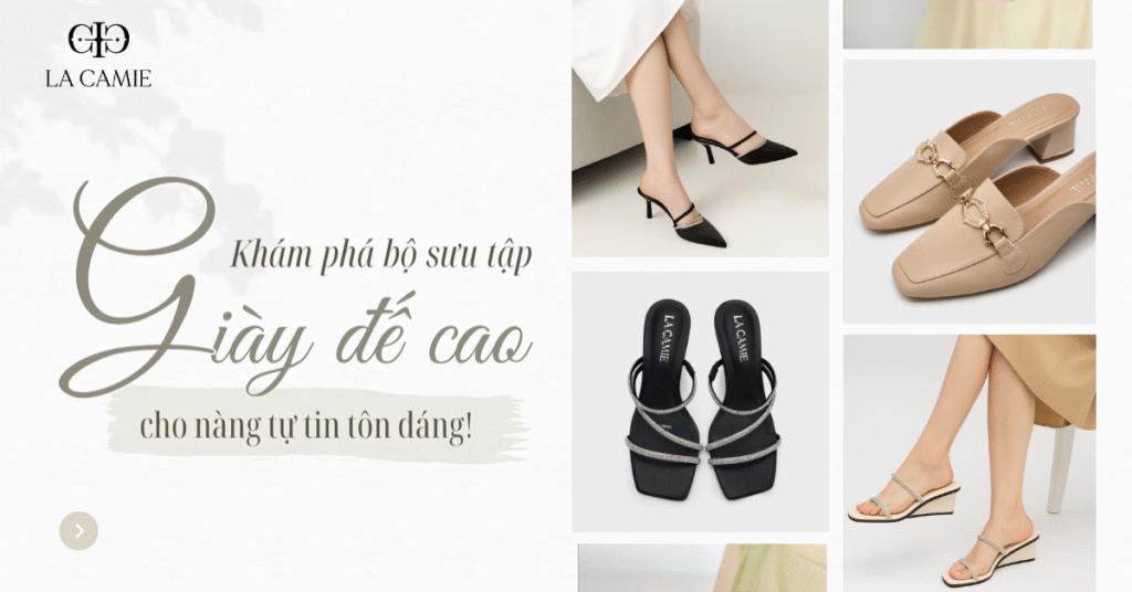 giày tăng chiều cao LA CAMIE