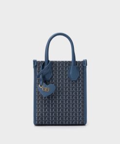 Túi xách tay chữ nhật monogram – TX5A0503