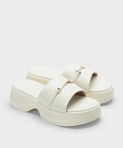 Dép Da Nữ Quai Ngang Đế Xuồng DB5B0110 – Sang Trọng & Êm Ái Cho Mọi Bước Chân