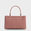 Túi xách cho mẹ da cao cấp vân sần kiểu satchel đứng dáng, quai kim loại sang trọng – TX5A0802