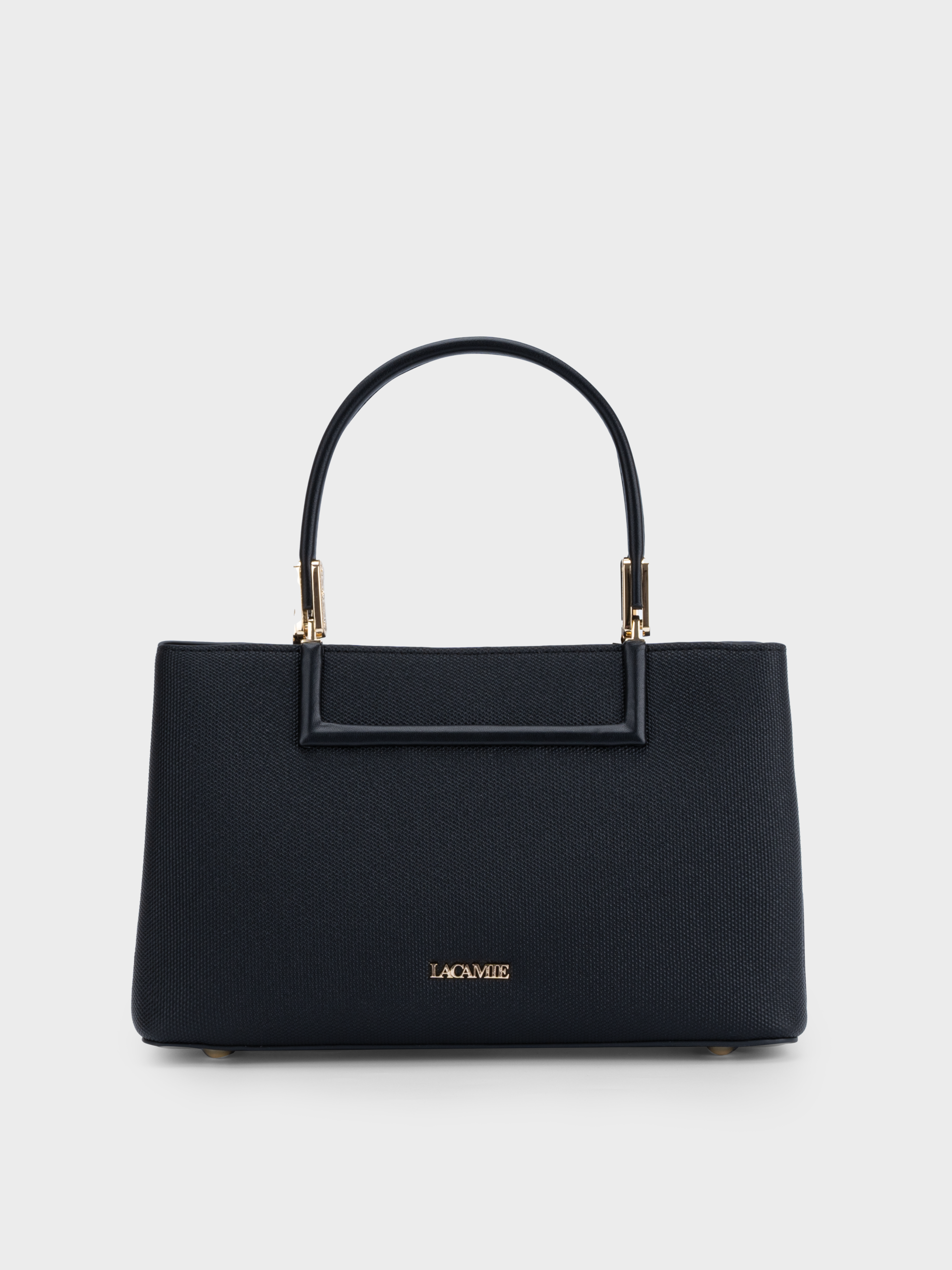 Túi xách da cao cấp vân sần kiểu satchel đứng dáng, quai kim loại sang trọng – TX5A0802 - Ảnh 6