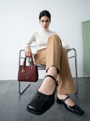 Túi Xách Đeo Chéo Nữ Da Cao Cấp Dáng Tote Hình Thang TX5A0812 La Camie