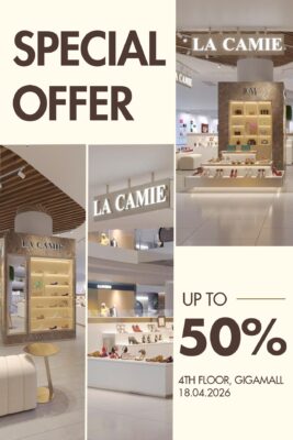 Túi xách nữ cao cấp Điểm hẹn thời trang mới của La Camie tại Estella Place Quận 2 HCM