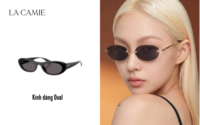 Kính dáng Oval (Hình bầu dục)