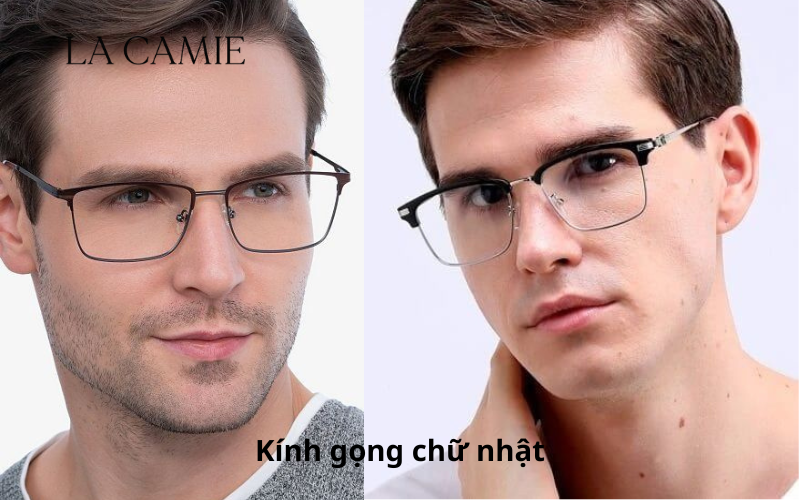 Kính gọng chữ nhật