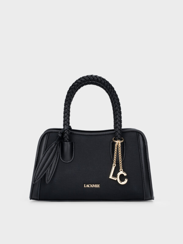 Túi xách satchel quai bện da microfiber TX6LD0302